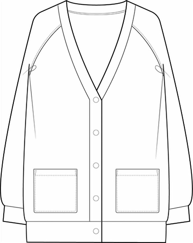 Eileen Fisher Eileen Fisher - V-neck Long Jacket With Long Sleeves