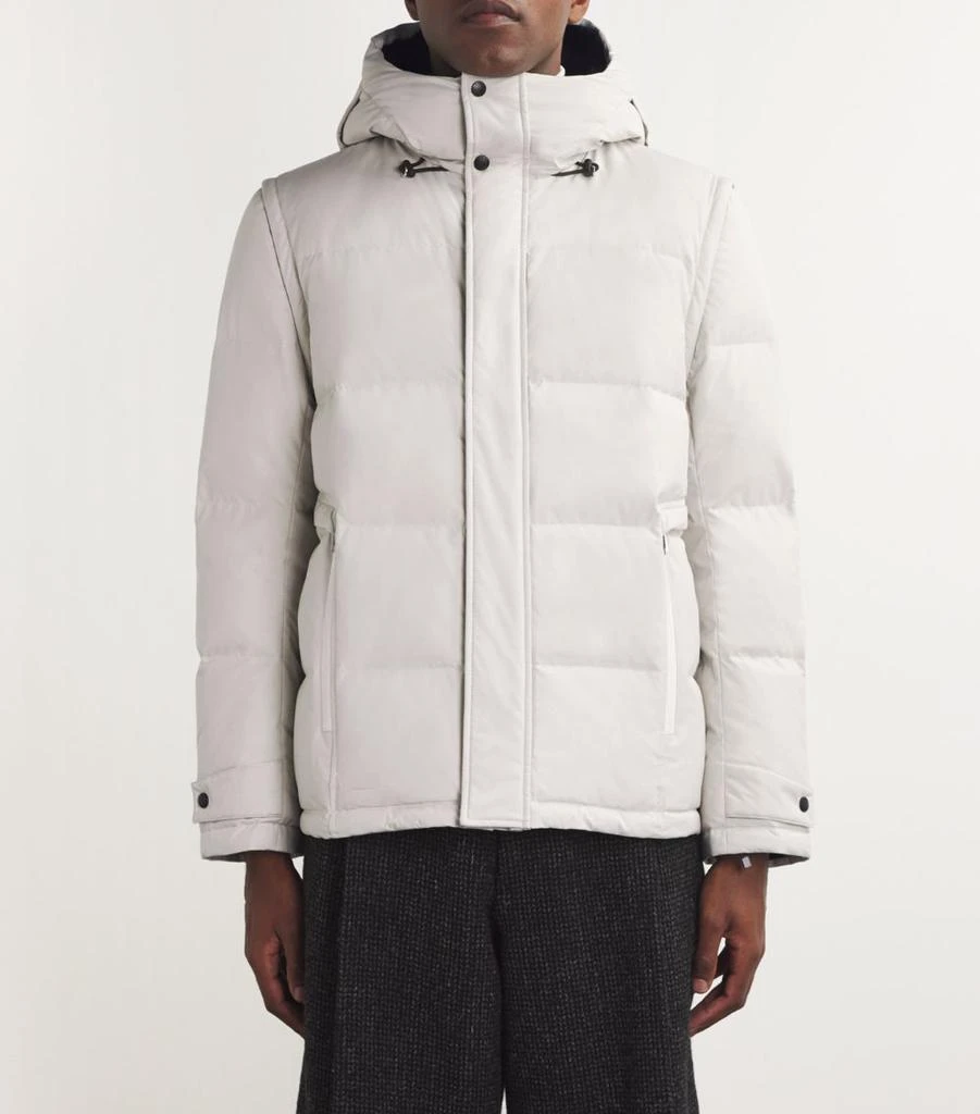 Yves Salomon Mink-Lined Down Coat 3
