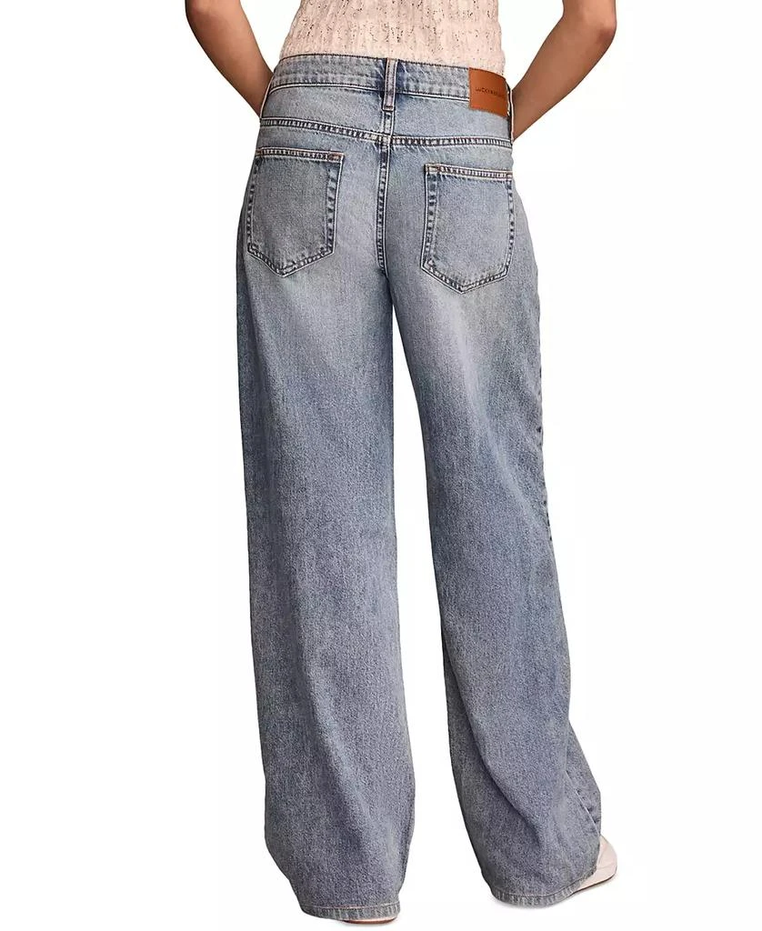Lucky Brand Women's Baggy Wide-Leg Jeans 3