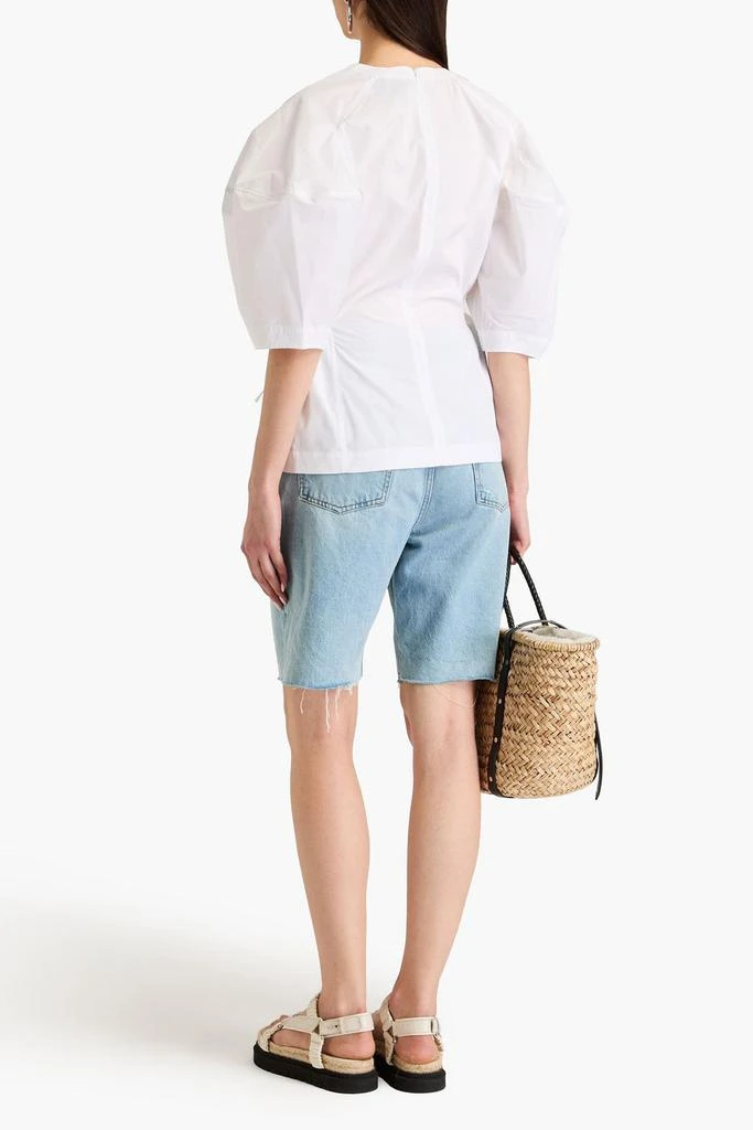 3.1 PHILLIP LIM Cotton-blend poplin top 3