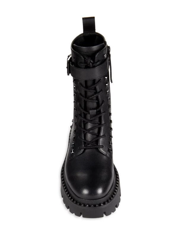 Ash Studded Leather Combat Boots 5