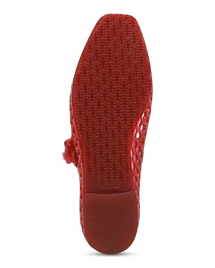 Sam Edelman Women's Michaela Square Toe Jelly Flats 6