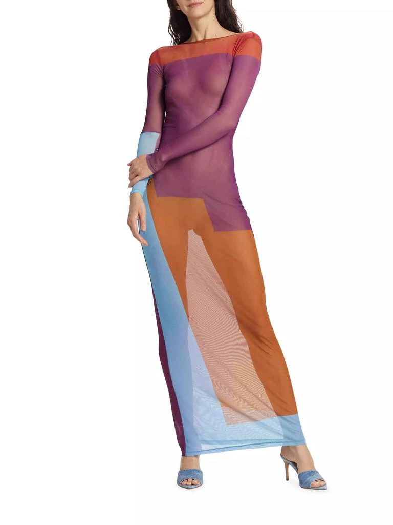 House of Aama Prelude: Aama Tales Night Sky Maxi Dress 2