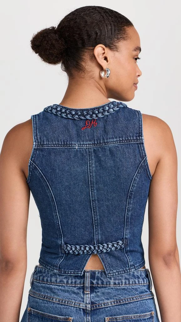 Damson Madder Isla Denim Waistcoat 2