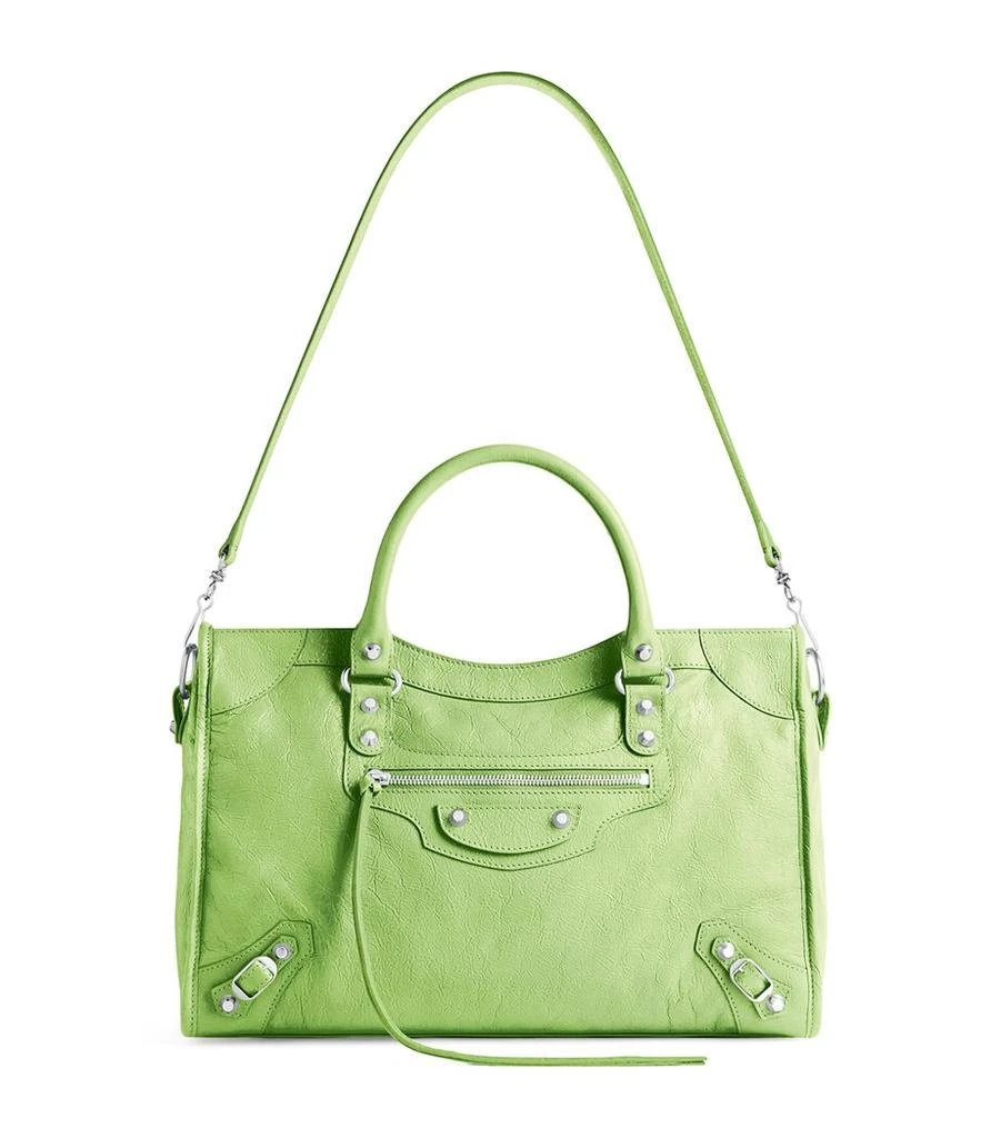 Balenciaga Medium Leather Le City Top-Handle Bag 1