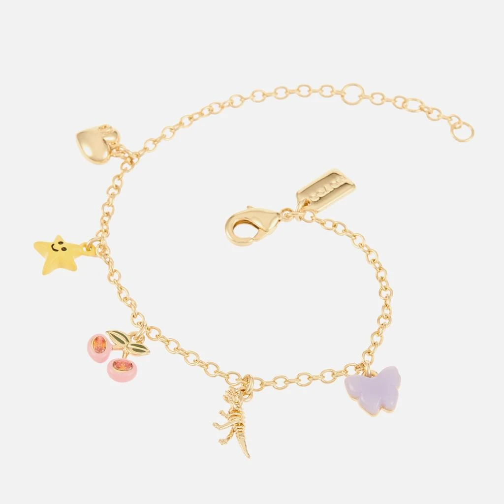 Coach Coach Gold-Plated Charm Bracelet 2
