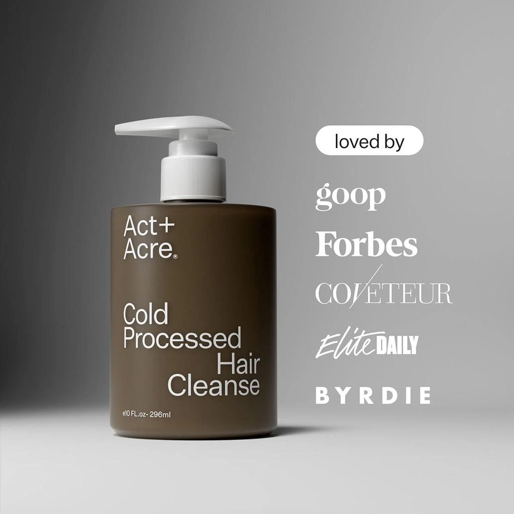 Act+Acre Cold Processed Cleanse Shampoo 4