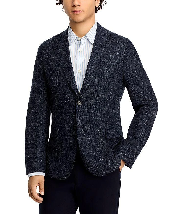 Paul Smith Textured Solid Unstructured Slim Fit Sport Coat 1