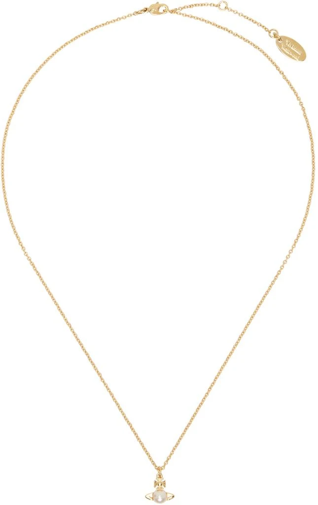 Vivienne Westwood Gold Balbina Pendant Necklace 1