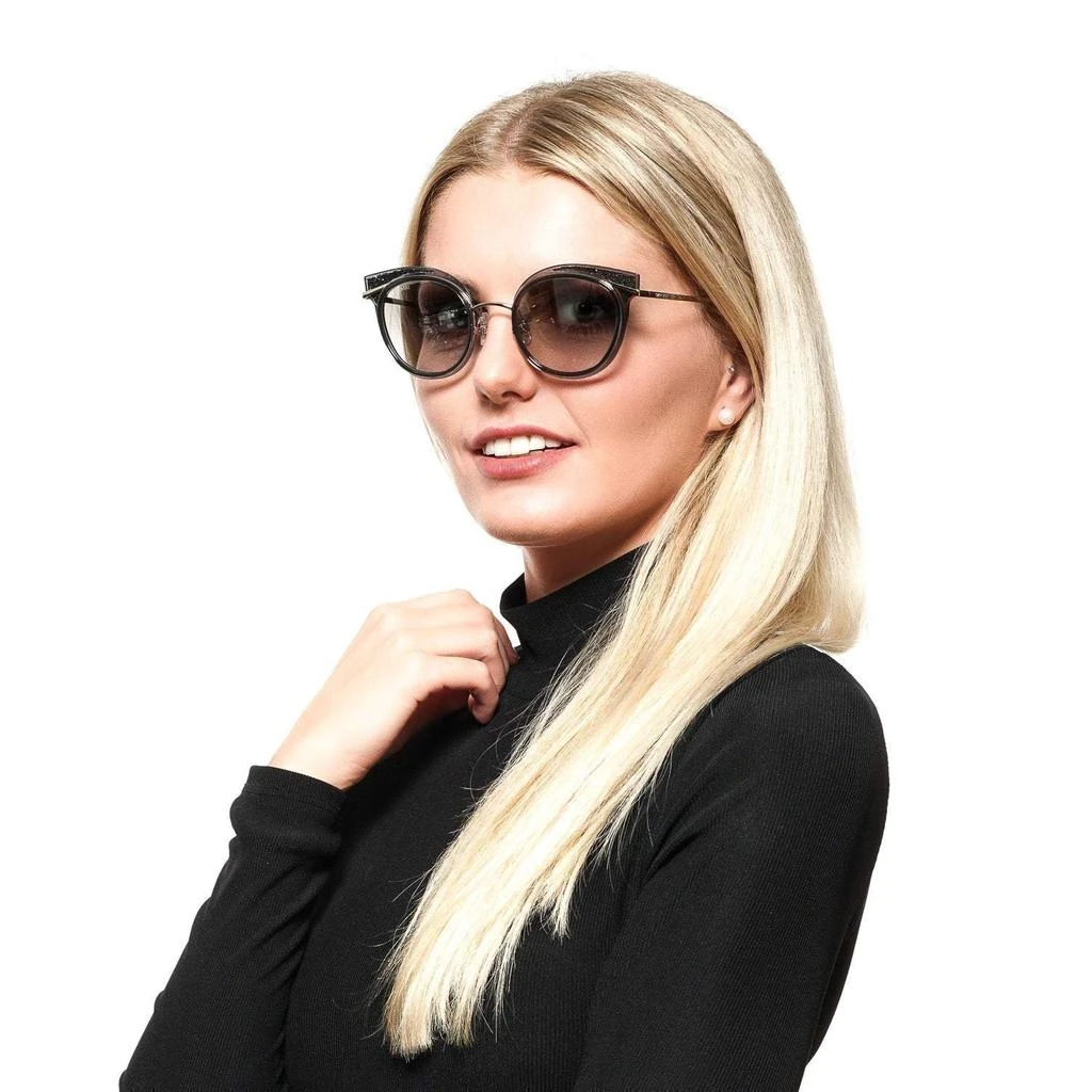 Swarovski Swarovski Mirrored Oval Sunglasses 4