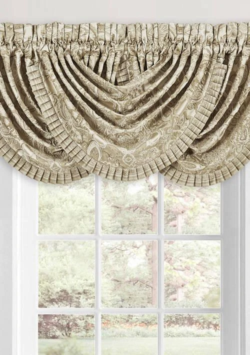 J. Queen New York Queen New York Sandstone Window Waterfall Valance 1