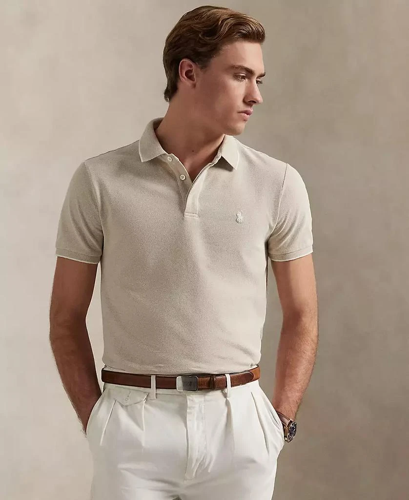 Ralph Lauren Men's Classic-Fit Stretch Oxford Mesh Polo 1
