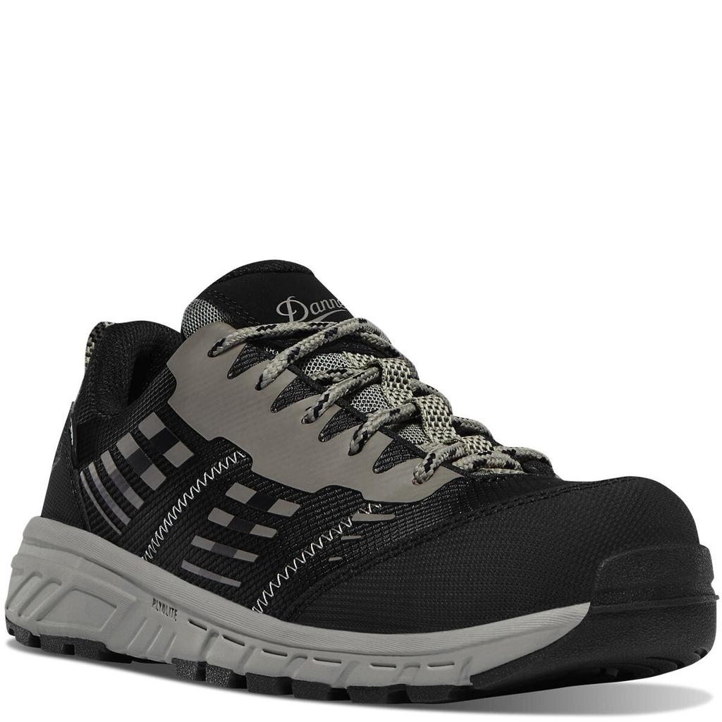 Danner Run Time 12374 Sneakers Women's 7.5 Black Composite Toe Work Shoes Rock29