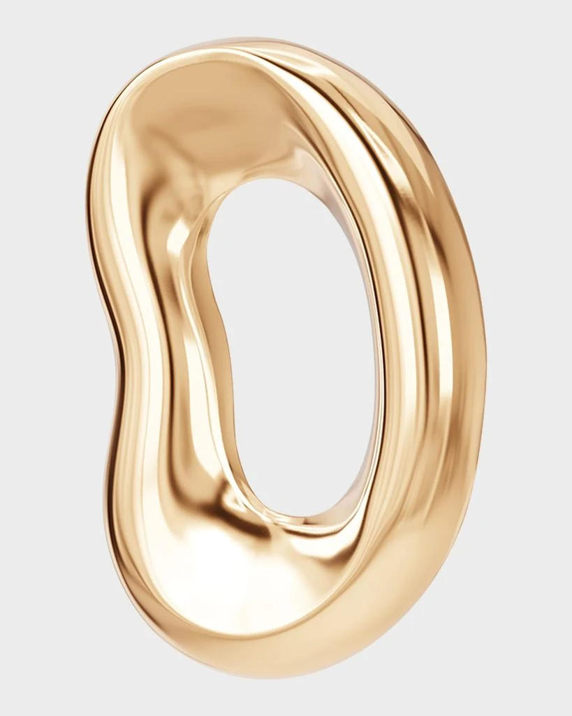 Charlotte Chesnais Shima Earring Vermeil, Single