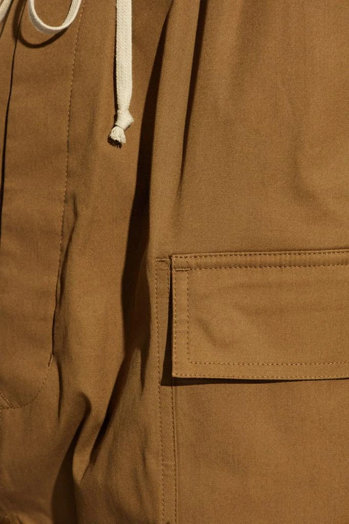 Rick Owens Rick Owens Drop-Crotch Drawstring Cargo Shorts 4