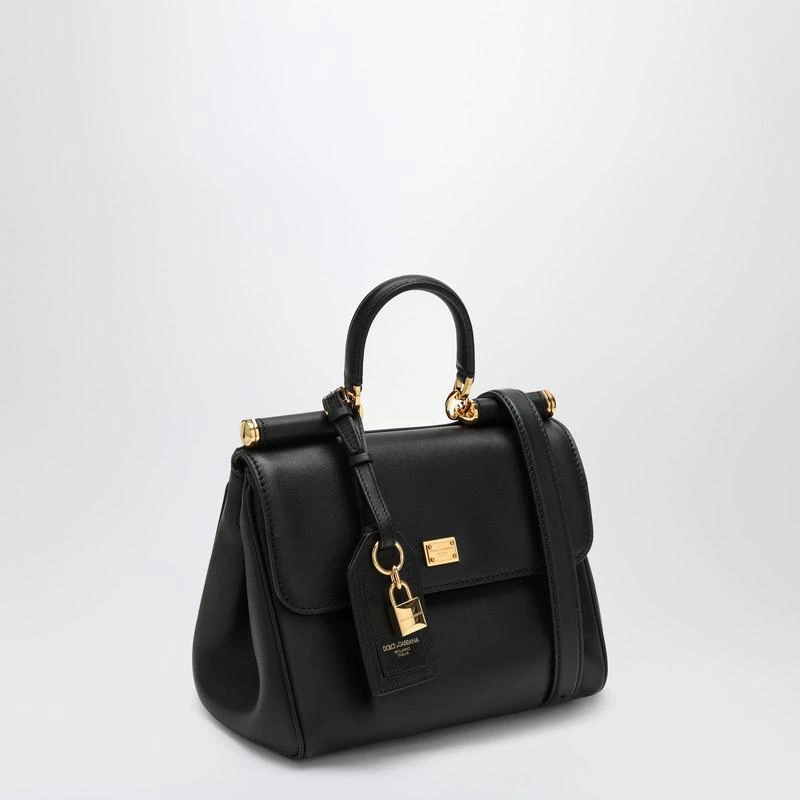 Dolce & Gabbana Shoulder bag My Sicily in black leather 3