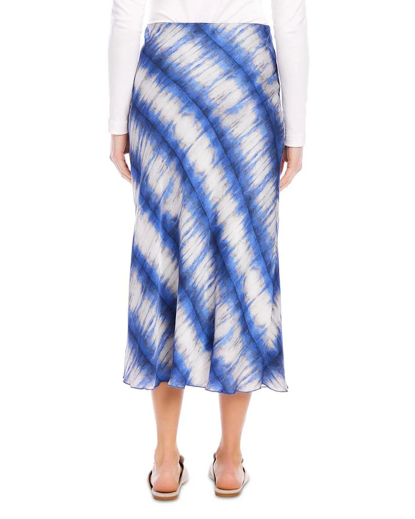 Karen Kane Printed Satin Midi Skirt 2