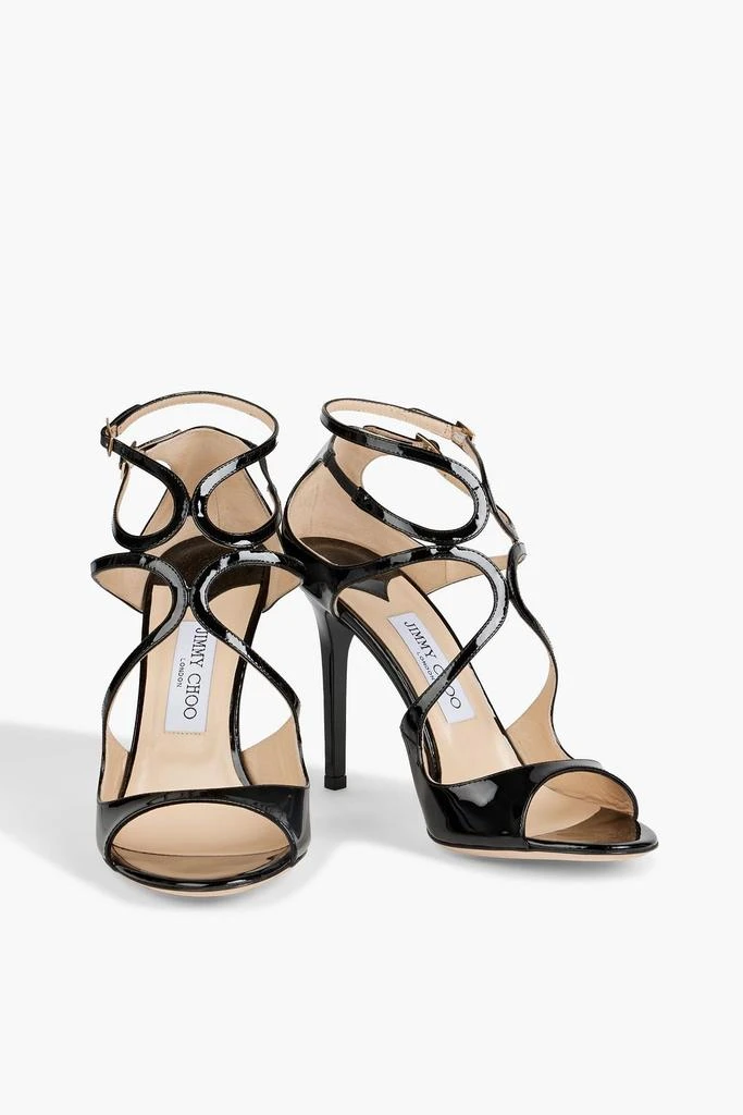 Jimmy Choo Lang 100 patent-leather sandals 2