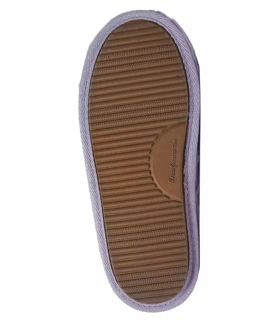 Dear Foams Women's Bailey Holiday Faux Fur Scuff Slippers 5