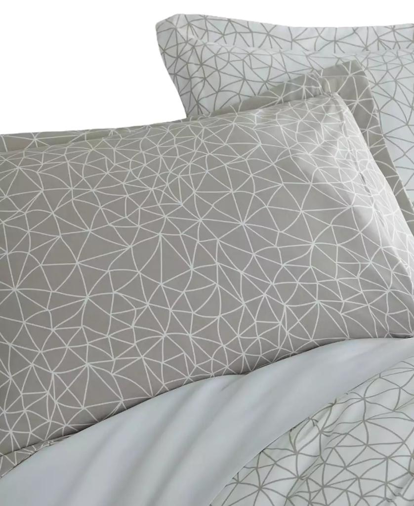 SOUTHSHORE FINE LINENS Geometric Maze Down Alternative 3-Pc. Comforter Set