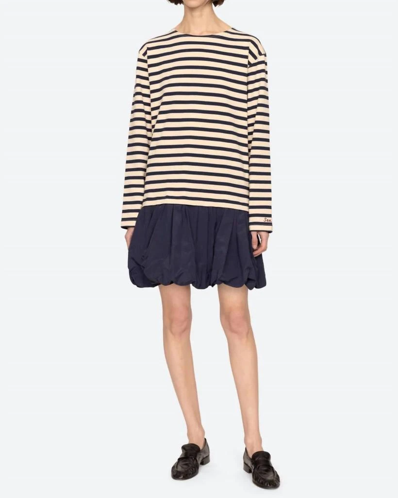 Sea Sea - Athena Solid Combo T-shirt Dress