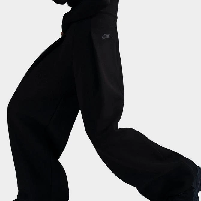 NIKE Women's Nike Sportswear Tech Fleece High-Waisted Pleated Wide Pants 3