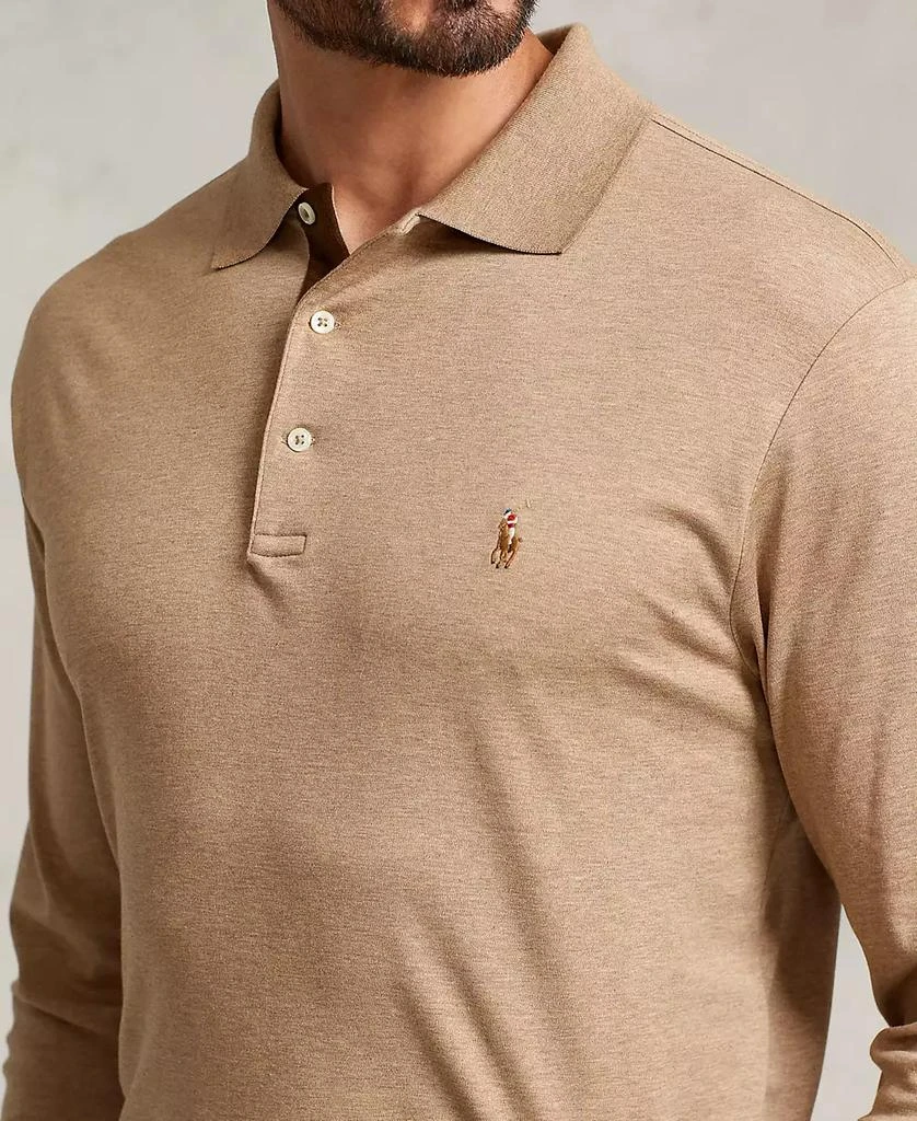 Ralph Lauren Men's Big & Tall Soft Cotton Long-Sleeve Polo Shirt 3