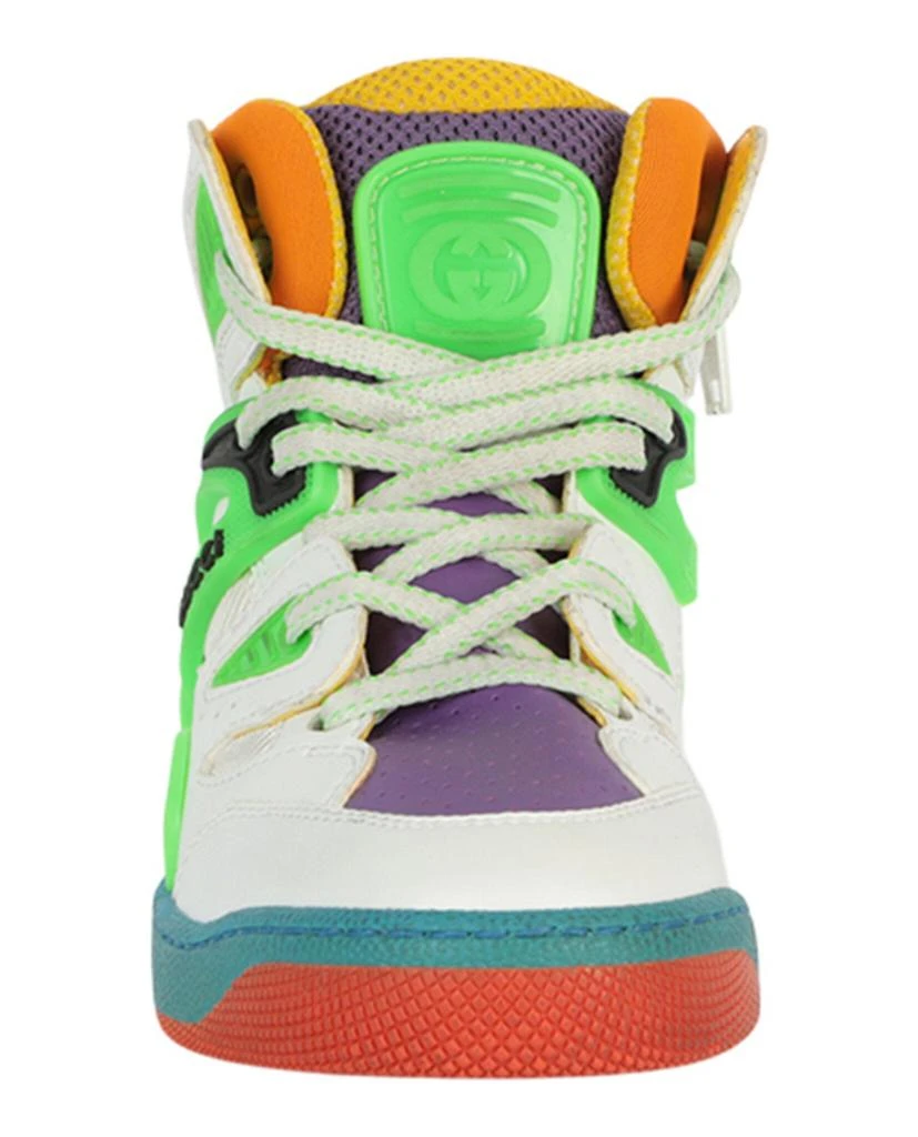 Gucci Basket Leather High-Top Sneakers 4