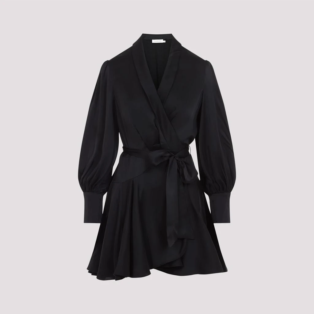 Zimmermann Wrap Silk Mini Dress 1