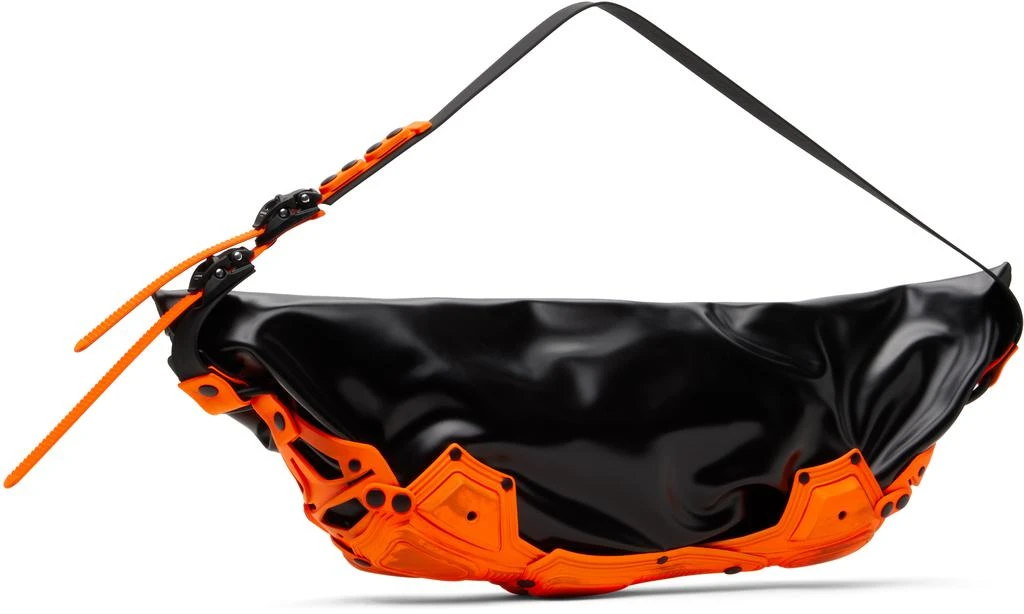 Innerraum Black & Orange Object M07 Crossbody Bag 3