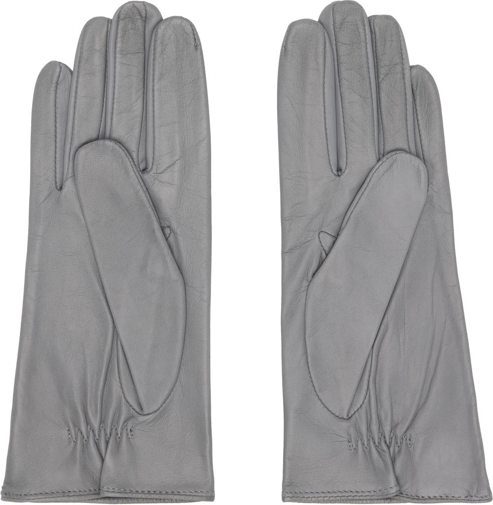Handsome Stockholm Gray Washable Leather Gloves