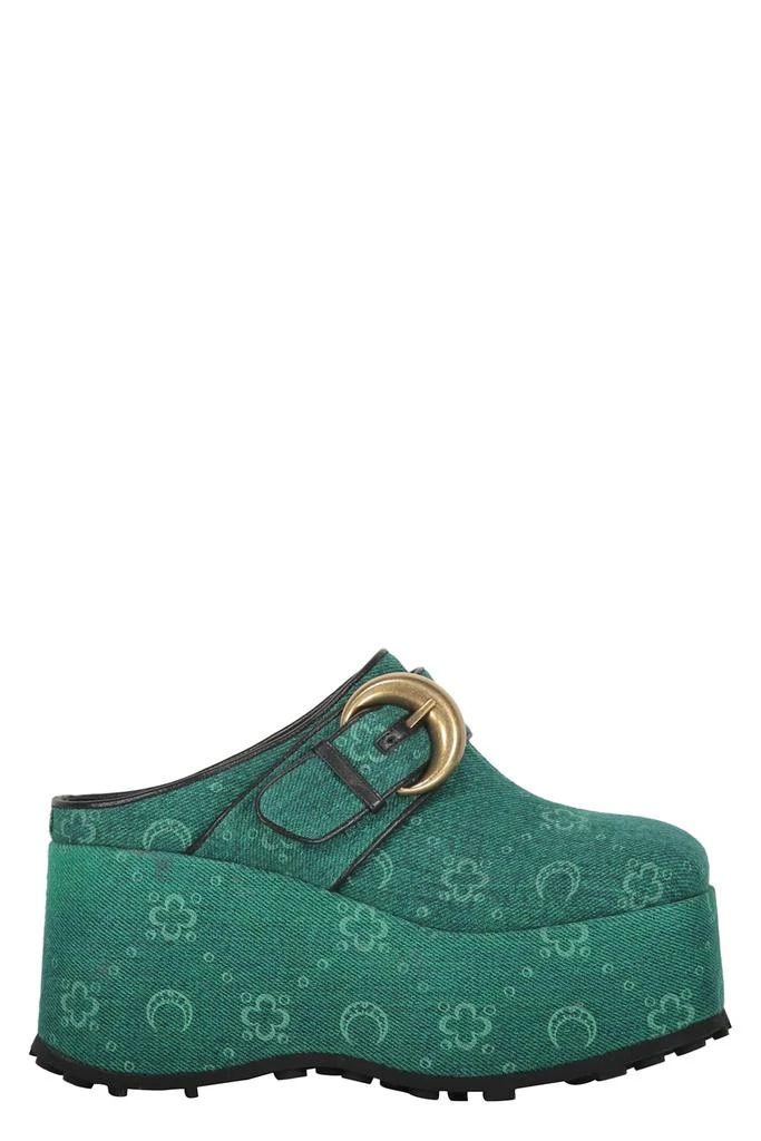 MARINE SERRE Fabric Mules 1