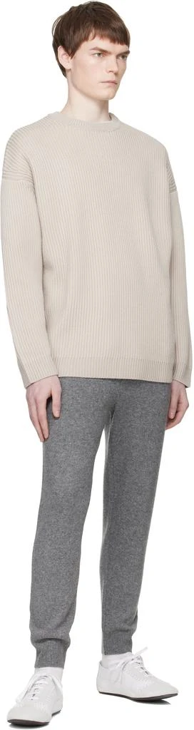 Entire Studios Gray Slim Knit Lounge Pants 4