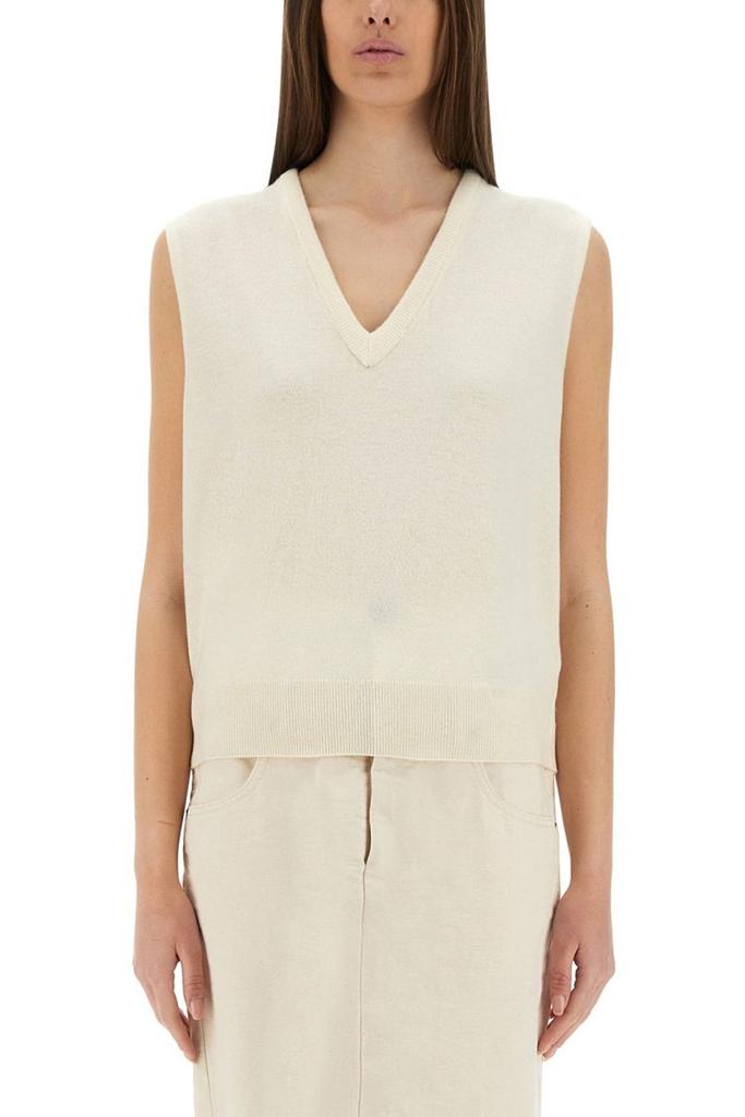 MAISON MARGIELA Maison Margiela V-Neck Knitted Vest