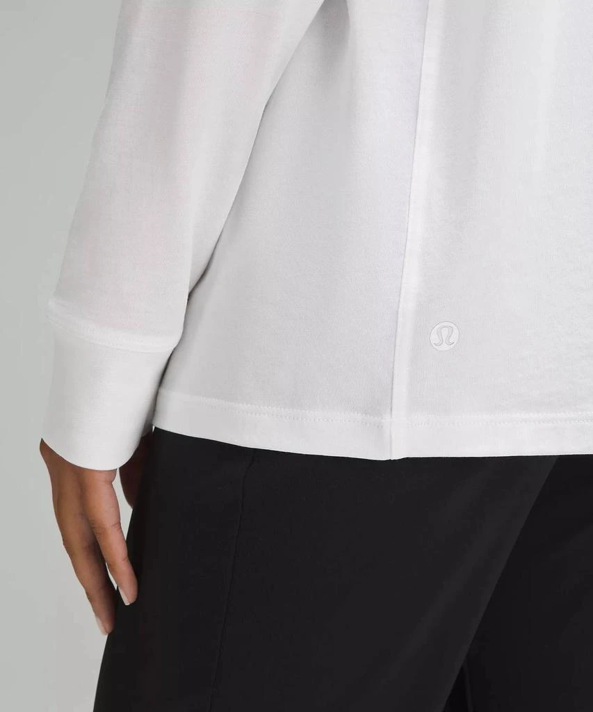 Lululemon All Yours Long Sleeve Tee In White 5
