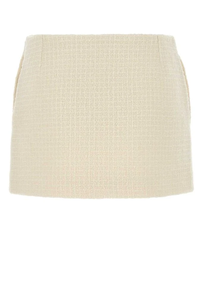 Gucci Gucci Damier Bouclé Tweed Mini Skirt 2