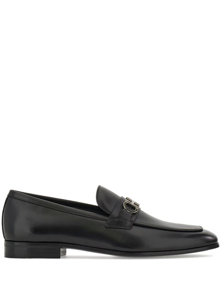 Ferragamo FERRAGAMO - Gancini Leather Loafers 1