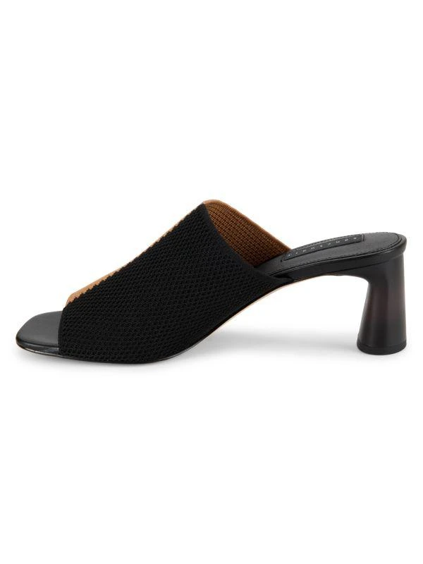 Sanctuary Colorblock Knit Block Heel Sandals 4