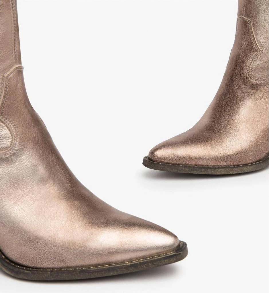 NeroGiardini Nerogiardini - Women's Torba Leather Cowboy Boots 3