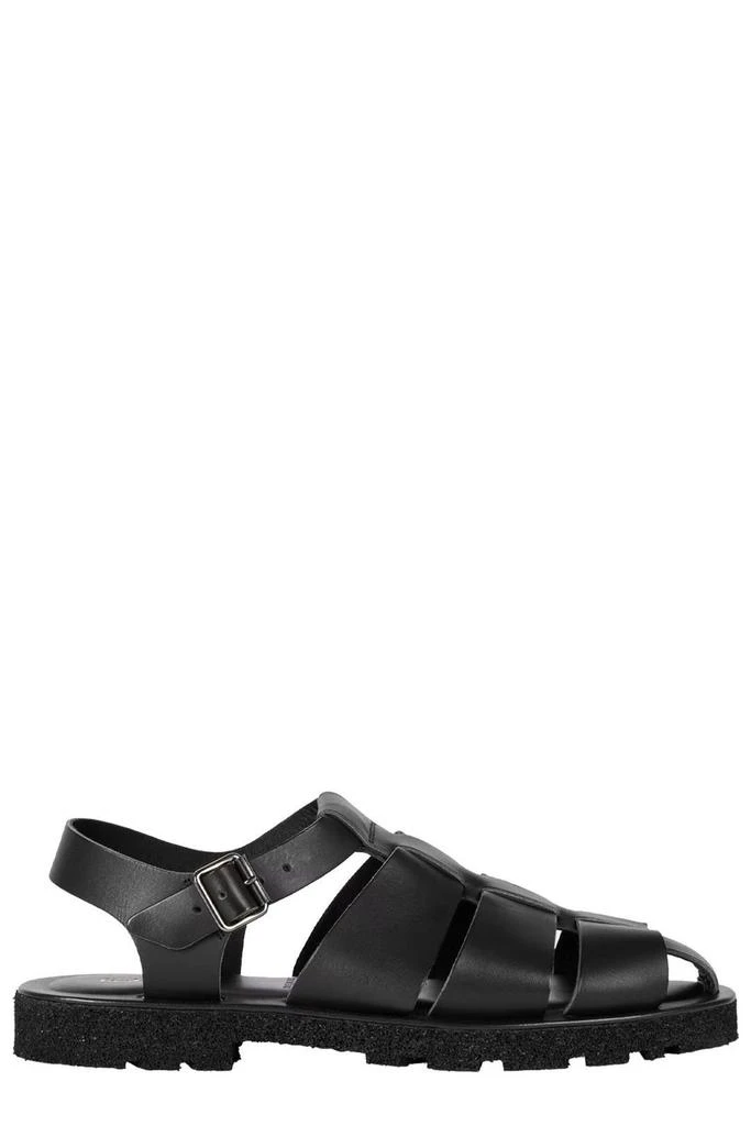Paul Smith Men\'s Black Leather Fisherman Sandals Paul Smith Black Leather Sandoval Fisherman Sandals Paul Smith main image 2