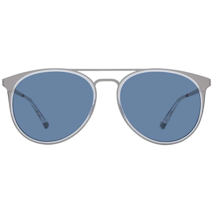 Spy Optics Silver Pilot Light Blue Mirror Unisex Sunglasses 6700000000056 1