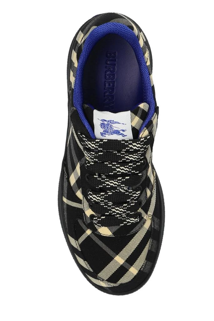 Burberry Burberry Terrace Checked Lace-Up Sneakers 4