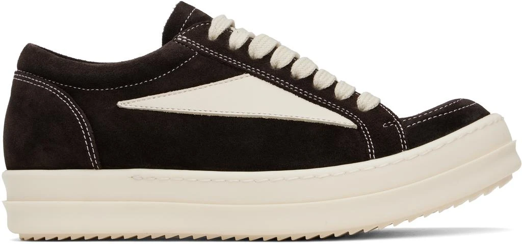 Rick Owens Brown Hollywood Vintage Sneaks Sneakers 1