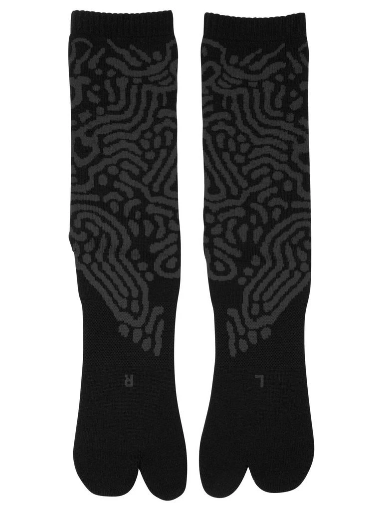Goldwin Goldwin Patterned Tabi Socks 2