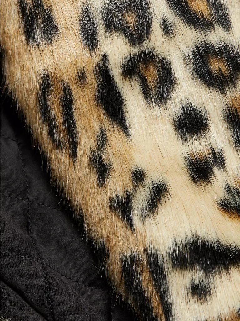 Alice + Olivia Nicholas Leopard Faux-Fur Coat 7