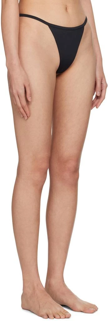 Versace Black Plaque Bikini Bottom 2