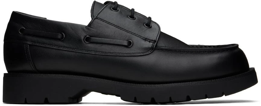 KLEMAN Black Donato Boat Shoes 1