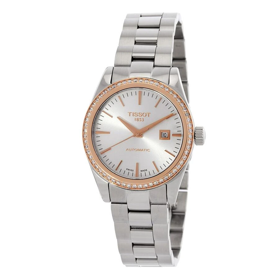 Tissot T-My Lady Automatic Diamond Silver Dial Watch T930.007.41.031.00 1