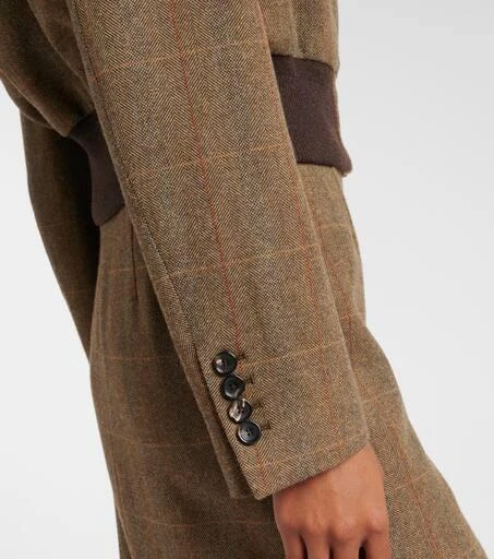 Loro Piana Marty wool and cashmere bomber jacket 5