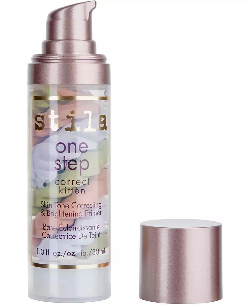 Stila One Step Correct Kitten Skin Tone Correcting
Brightening Primer, 1-oz.